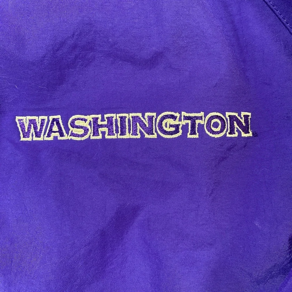 Washington Huskies Nike Jacket 2XL XXL Purple Full Zip Windbreaker Embroidered - Picture 3 of 10